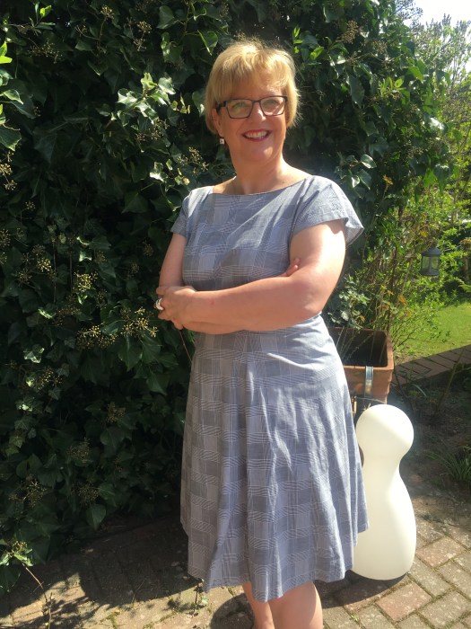 Anna Dress Glencheck 2