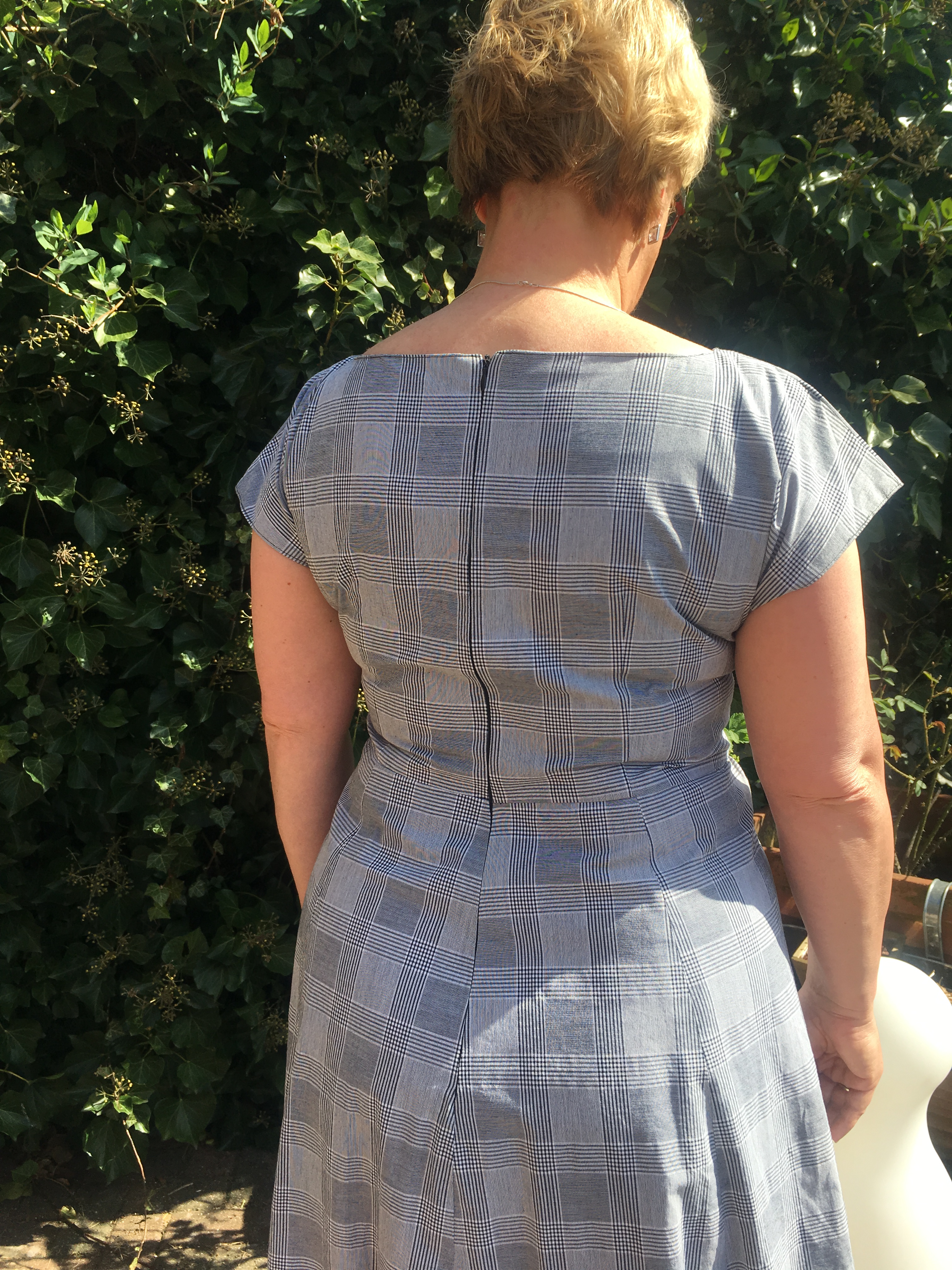 Anna Dress Glencheck